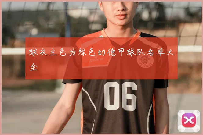 球衣主色为绿色的德甲球队名单大全