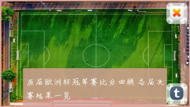 历届欧洲杯冠军赛比分回顾 各届决赛结果一览